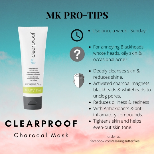 Clear Proof Charcoal Mask